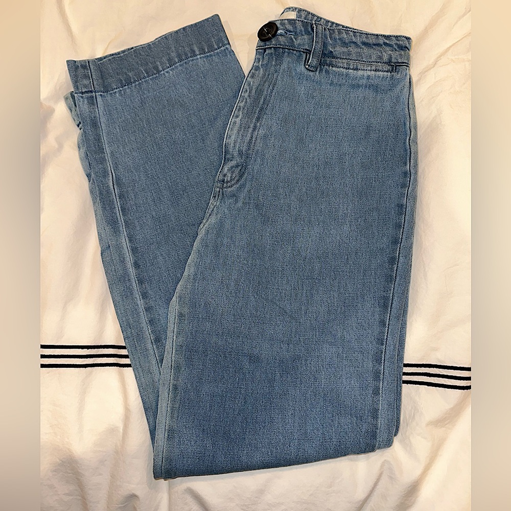 Rollas wide leg denim